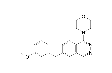 4-[6-(3-Methoxybenzyl)phthalazin-1-yl]morpholine