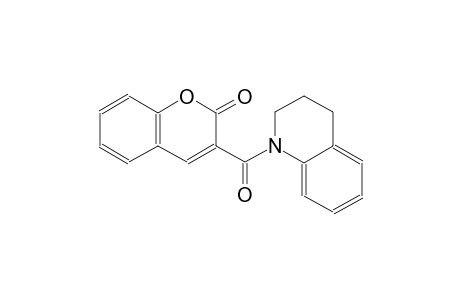 3-(3,4-dihydro-1(2H)-quinolinylcarbonyl)-2H-chromen-2-one