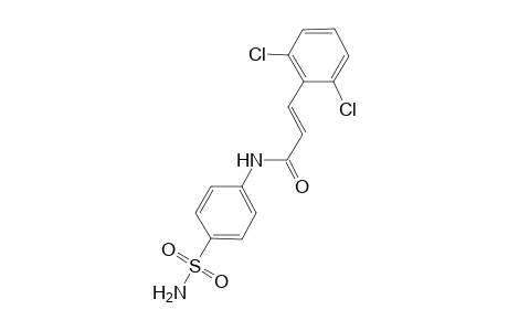 (2E)-N-[4-(aminosulfonyl)phenyl]-3-(2,6-dichlorophenyl)-2-propenamide