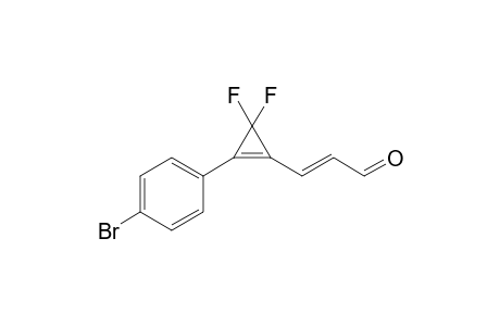(E)-3-[2-(4-bromophenyl)-3,3-difluoro-1-cyclopropenyl]acrolein