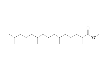 Pentadecanoic acid, 2,6,10,14-tetramethyl-, methyl ester