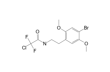 4-Bromo-2,5-dimethoxyphenethylamine, N-chlorodifluoroacetyl-