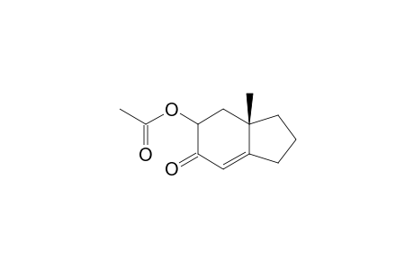 3a-Methyl-5-acetoxy-2,3,4,5-tetrahydroind-7-en-6-one