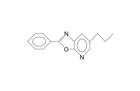 2-Phenyl-6-N-propyl-oxazolo(5,4-B)pyridine