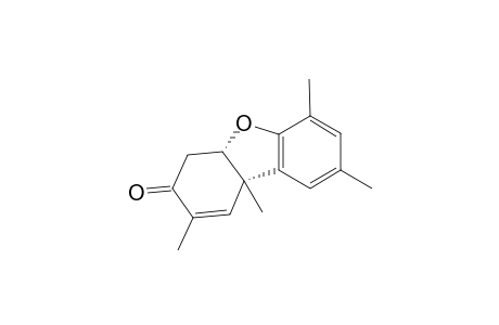 (4aRS,9bRS)-4a,9b-Dihydro-2,6,8,9b-tetramethyl-4Hdibenzofuran-3-one