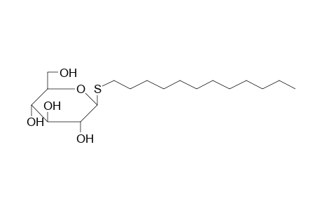 Dodecyl 1-thiohexopyranoside