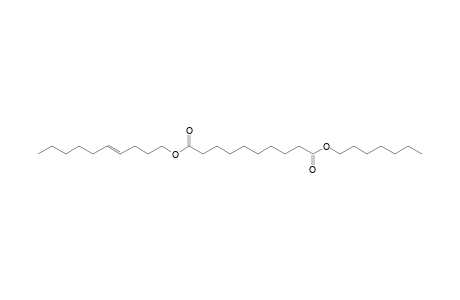 Sebacic acid, dec-4-enyl heptyl ester