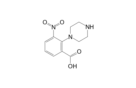 3-Nitro-2-(piperazin-1-yl)benzoic acid