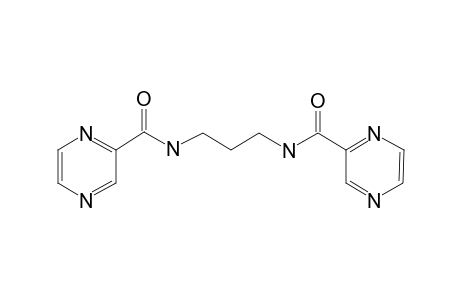 N-{3-[(2-Pyrazinylcarbonyl)amino]propyl}-2-pyrazinecarboxamide