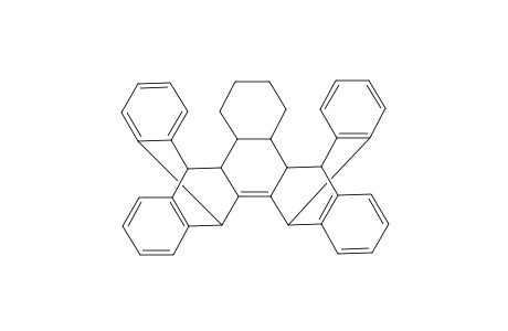 5,16[1',2']:10,15[1'',2'']-Dibenzenobenzo[h]pentaphene, 5,5a,5b,6,7,8,9,9a,9b,10,15,16-dodecahydro-, (5a.alpha.,5b.beta.,9a.beta.,9b.alpha.)-