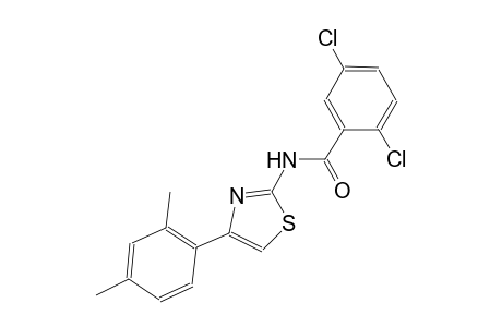 2,5-dichloro-N-[4-(2,4-dimethylphenyl)-1,3-thiazol-2-yl]benzamide