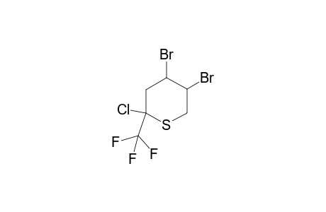 (2RS,4RS,5RS)-4,5-Dibromo-2-chloro-2-(trifluoromethyl)tetrahydrothiopyran