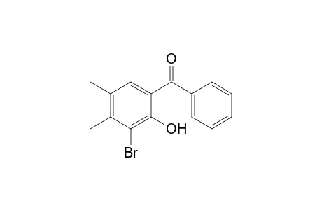 3-Bromo-4,5-dimethyl-2-hydroxybenzophenone