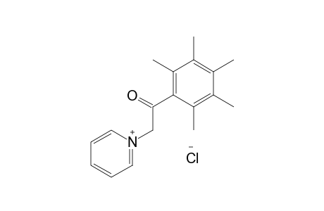 N-(2,3,4,5,6-pentamethylphenacyl)pyridinium chloride