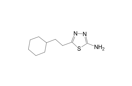 5-(2-Cyclohexylethyl)-1,3,4-thiadiazol-2-amine