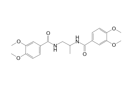 N-{2-[(3,4-dimethoxybenzoyl)amino]-1-methylethyl}-3,4-dimethoxybenzamide