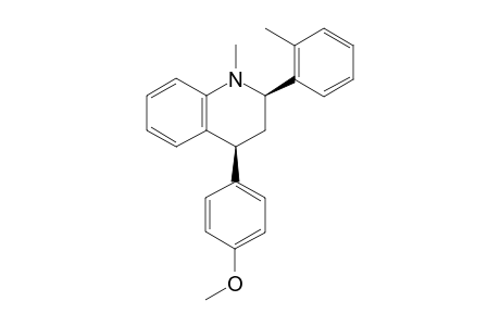 (2R,4S)-4-(4-methoxyphenyl)-1-methyl-2-(o-tolyl)-1,2,3,4-tetrahydroquinoline