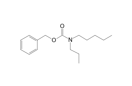 Carbonic acid, monoamide, N-propyl-N-pentyl-, benzyl ester