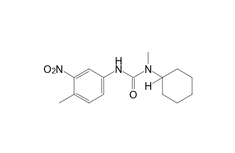 1-cyclohexyl-1-methyl-3-(3-nitro-p-tolyl)urea