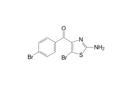 2-amino-5-bromo-4-thiazolyl p-bromophenyl ketone
