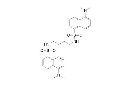 1-Naphthalenesulfonamide, N,N'-1,4-butanediylbis*5-(dimethylamino)-