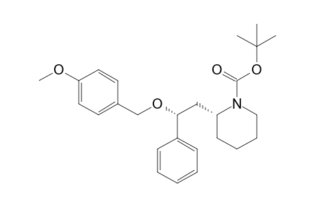 tert-Butyl (2R)-2-{(2R)-2-[(4-Methoxybenzyl)oxy]-2-phenylethyl}piperidine-1-carboxylate