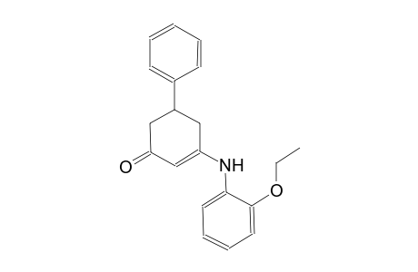 3-(2-ethoxyanilino)-5-phenyl-2-cyclohexen-1-one