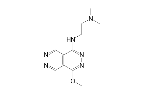 1-{[2-(DIMETHYLAMINO)ETHYL]AMINO}-4-METHOXYPYRIDAZINO[4,5-d]PYRIDAZINE