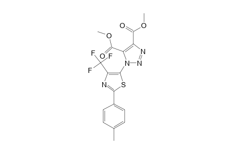 1-[2-(4-METHYLPHENYL)-4-TRIFLUOROMETHYL-5-THIAZOLYL]-1,2,3-TRIAZOLE-4,5-DICARBOXYLIC-ACID-DIMETHYLESTER