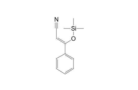 3-(TRIMETHYLSILYLOXY)-CINNAMONITRILE