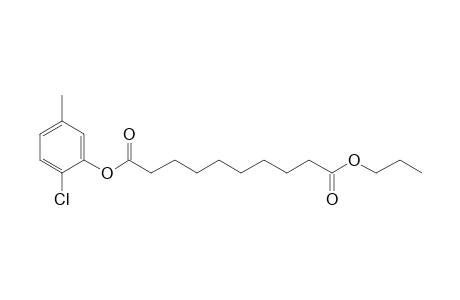 Sebacic acid, 2-chloro-5-methylphenyl propyl ester