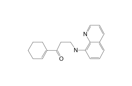 1-Propanone, 1-(1-cyclohexenyl)-3-(8-quinolinylamino)-