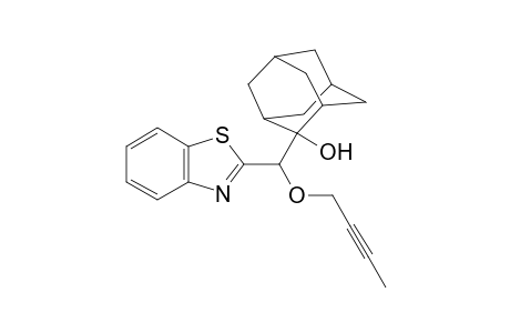 2-(Benzothiazol-2-ylbut-2-ynyloxymethyl)adamantan-2-ol