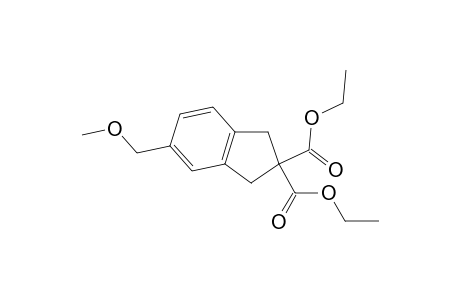 2H-Indene-2,2-dicarboxylic acid, 1,3-dihydro-5-(methoxymethyl)-, diethyl ester