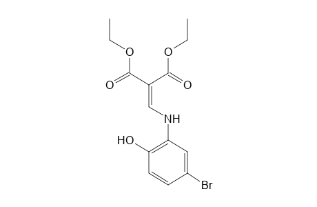 [(5-bromo-2-hydroxyanilino)methylene]malonic acid, diethyl ester