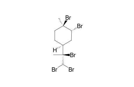 (1R,2R,4S,8S)-1,2,8,9,9-PENTABROMO-P-MENTHANE