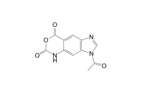 Imidazo[4,5-g][3,1]benzoxazine-6,8-dione, 3-acetyl-3,5-dihydro-