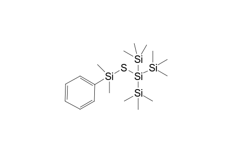 Trikis(trimethylsilyl)(dimethylphenyl)disilanylthiolate