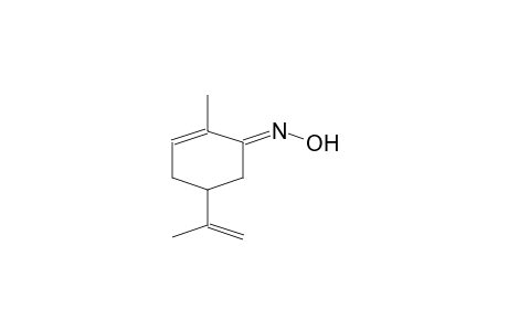 2-CYCLOHEXEN-1-ONE, 2-METHYL-5-(1-METHYL-ETHENYL)- OXIME,