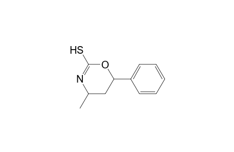 4-Methyl-6-phenyl-1,3-oxazinane-2-thione