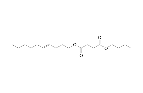 Succinic acid, butyl dec-4-enyl ester