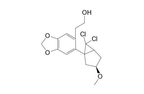 2-(6-((3R)-6,6-dichloro-3-methoxybicyclo[3.1.0]hexan-1-yl)benzo[d][1,3]dioxol-5-yl)ethanol