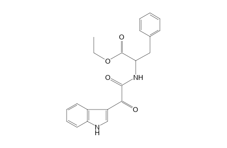 N-[(indol-3-yl)glyoxyloyl]-3-phenylalanine, ethyl ester