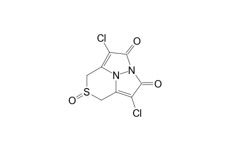 6-Thia-2a,7b-diazacyclopent[cd]indene-2,3(5H,7H)-dione, 1,4-dichloro-, 6-oxide