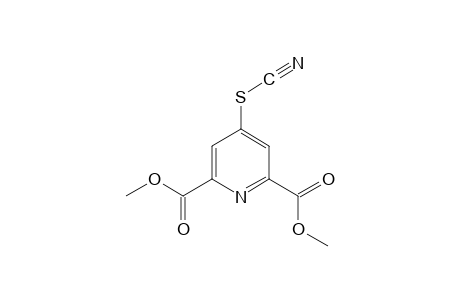 4-(thiocyanato)-2,6-pyridinedicarboxylic acid, dimethyl ester