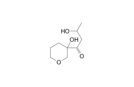 3-Hydroxy-1-(3-hydroxytetrahydro-2H-pyran-3-yl)-butan-1-one