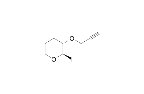 (2R,3S)-2-Iodo-3-prop-2-ynyloxy-tetrahydro-pyran