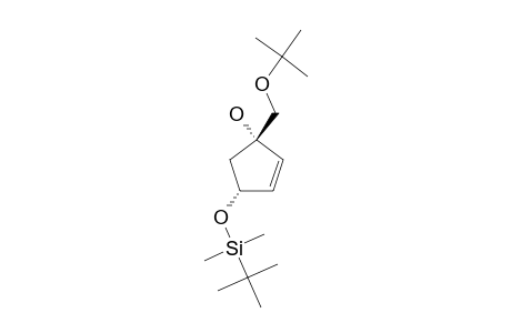 (1R,4R)-1-(TERT.-BUTOXYMETHYL)-4-[(TERT.-BUTYLDIMETHYLSILYL)-OXY]-2-CYCLOPENTEN-1-OL