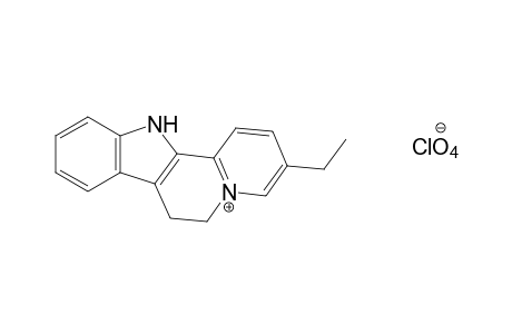 6,7-dihydro-3-ethyl-12H-indolo[2,3-a]quinolizin-5-ium perchlorate