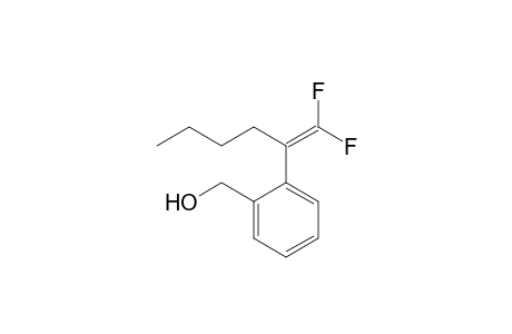 [2-(1,1-Difluorohex-1-en-2-yl)phenyl]methanol